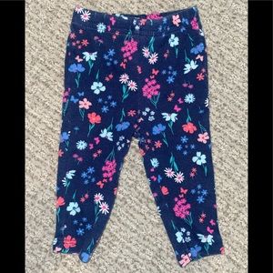Carters child of mine flower pants
